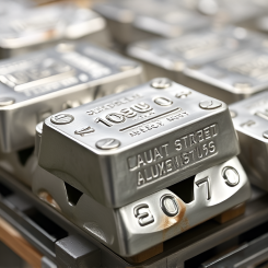 Bearbetad till aluminiumoxid används bauxit för att tillverka aluminium. Bild: AI-genererad bild. Inte ett fotografi.
Copyright © Conventus – AI-genererat innehåll. Inget av materialet får reproduceras eller användas i andra sammanhang utan skriftligt tillstånd.