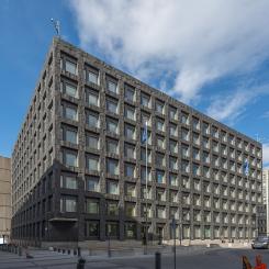 Riksbankshuset i Stockholm är säte för Sveriges riksbank. Foto: Arild Vågen/Wikimedia Commons