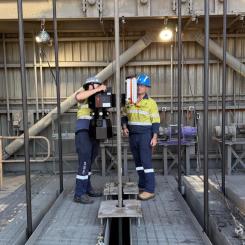 3D-skanningstekniken från Point Laz är utformad för att optimera schaktunderhåll och standardisera inspektioner. Foto: ABB