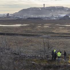 Viscariaområdet ligger strategiskt beläget i utkanten av Kirunas stadskärna, och med närhet till bland annat malmbanan och europavägen E10.
