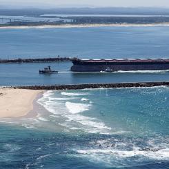 Hamnen i Newcastle. Foto: CSIRO/Wikimedia Commons