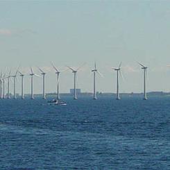 Vindkraftspark i Danmark. Foto: Wikimedia Commons
