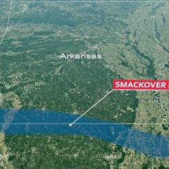 Arkansas kan sitta på så mycket som nitton miljoner ton litium, enligt en ny studie från USA:s geologiska undersökning. Federala och statliga forskare använde vattentester och maskininlärning för att uppskatta storleken på ett omfattande underjordiskt saltvattensreservoar i den sydvästra delen av delstaten.  Bild: Exxon Mobile