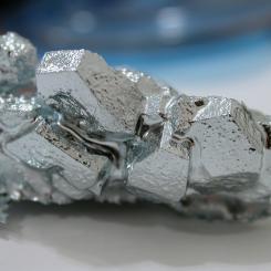 Gallium används i bland annat halvledare. Foto:en:user:foobar/Wikimedia Commons