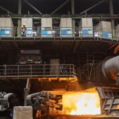 Primetals Technologies SIP-teknologi i en masugn som drivs av Thyssenkrupp. Foto: Primetals Technologies
