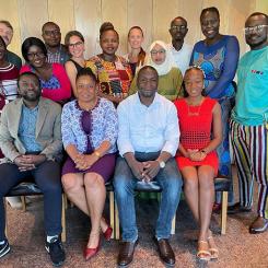 Myndighetspersoner från Kenya, Tanzania, Zambia, Rwanda och Liberia deltar i programmet. Foto: SGU