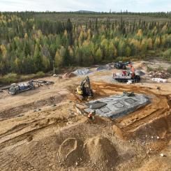 Kolari har en lång historia av gruvdrift, och området har potential att återigen bli en viktig aktör inom den finska gruvindustrin. Foto: Företaget Hannukainen