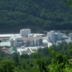 En talkgruva som drivs av gruvbolaget Imerys. Foto: Ji-Elle/WIkimedia Commons