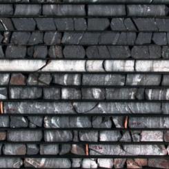 Borrkärnor från Kallak. Foto: SGU