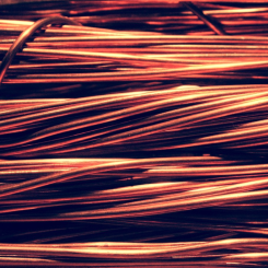 Copperstone profilerar sig internationellt som hållbar producent av koppar. Arkivbild
