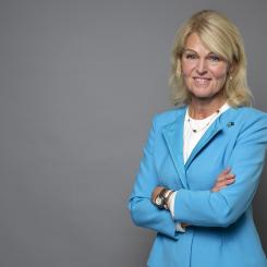 Utrikeshandelsminister Anna Hallberg. Foto: Kristian Pohl/Regeringskansliet