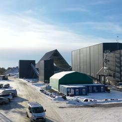 Entrén till Laiva guldgruva i Finland, som planeras återuppta produktionen under 2026. Foto: Laivacold