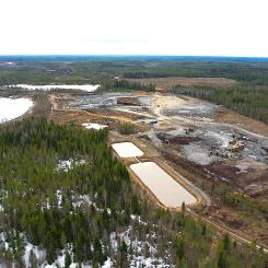 Kelibers gruva i Kaustby, Finland. Foto: Keliber.