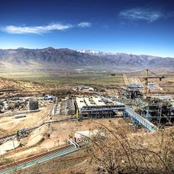 Flotationsanläggningen i Los Bronces. Foto: Anglo American