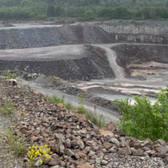 Kalkstensbrottet i Våmb. Foto: Magnus Johansson/SGU