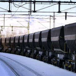 Malmbanan. Arkivbild