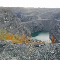 Sydvarangergruvan, en järnmalmsgruva i norska Finnmark nära Kirkenes, var under största delen av 1900-talet den största gruvan i Norge. Bild: MeRyan/Flickr as P9200116/Wikimieda Commons