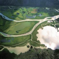 Rapadeltat i Sareks nationalpark som tillhör världsarvet Laponia. foto: Mg-k. M Klüber Fotografie/Wikimedia Commons