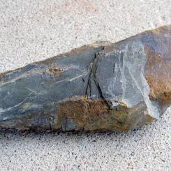Svartskiffer. Foto: Geologia.fi