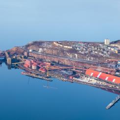 Narviks hamn. Foto: Peter krantz/Wikimedia Commons