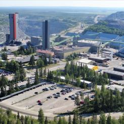 Kromgruvan i Keminmaa, även kallad Elijärvi-gruvan, är den enda i sitt slag inom EU. Foto: Outokumpu