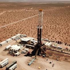 Equinors produktionsanläggning Bandurria Sur i Vaca Muerta. Foto: YPF.