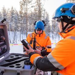 Sedan 2015 har bolaget borrat totalt 242 kilometer i området, utöver hydrogeologiska undersökningar och pumpningstester. Foto: Anglo American