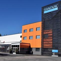 Sandviks testanläggning i Tammerfors. Här testas autonom borrutrustning i gruvan under Finlands tredje största stad. Foto: Sandvik