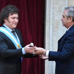 Argentinas regering, ledd av den färgstarke presidenten Javier Milei, flaggar för en mer gruvvänlig politik. Foto: Senado de la Nación Argentina/Wikimedia Commons