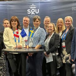 SGU:s monter på PDAC. Foto: SGU