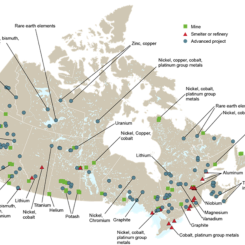 Karta: kanadensiska regeringens hemsida/www.canada.com