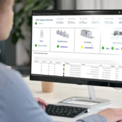 Trendex tillåter användare att komma åt driftsdata från vilken internetansluten enhet som helst. Foto: ABB.