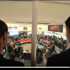 The Ring där priserna för en rad industrimetaller fastställs. Foto: LME