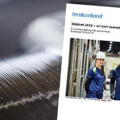 Stålåret 2024 summerar hur det har fått för företagen inom järn- och stålindustrin i Sverige under det gångna året. Bild: Jernkontoret