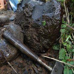 Alunskiffer. Foto: Wenkbrauwalbatros/Wikimedia Commons