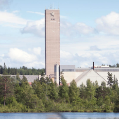 Arbetet att ta sig ner till 1400 meters djup vid Zinkgruvan har pågått under en lång tid. Foto: Zinkgruvan Mining
